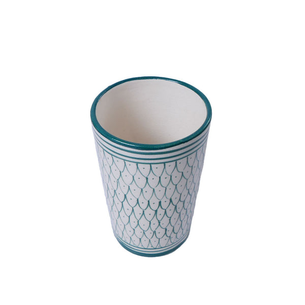 Vaso Verde Oscuro MH-Collection "Escamas"