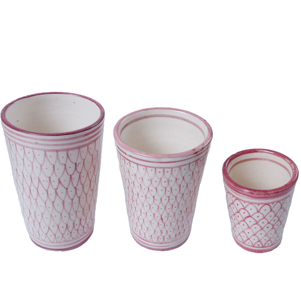 Vaso Rosa MH-Collection "Escamas"