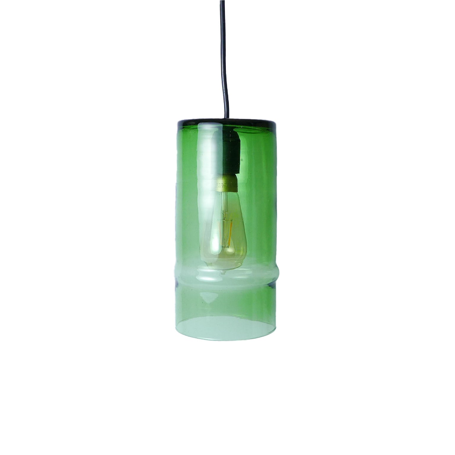 Lámpara Cristal Reciclado