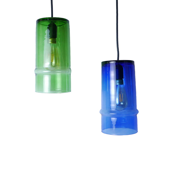 Lámpara Cristal Reciclado