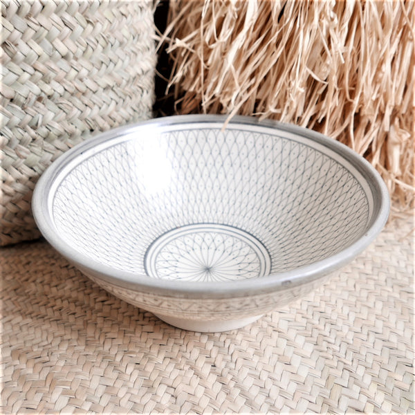Ensaladera Gris MH-Collection "Escamas"