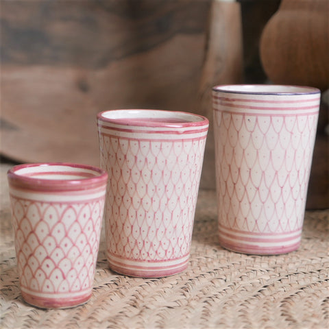 Vaso Rosa MH-Collection "Escamas"