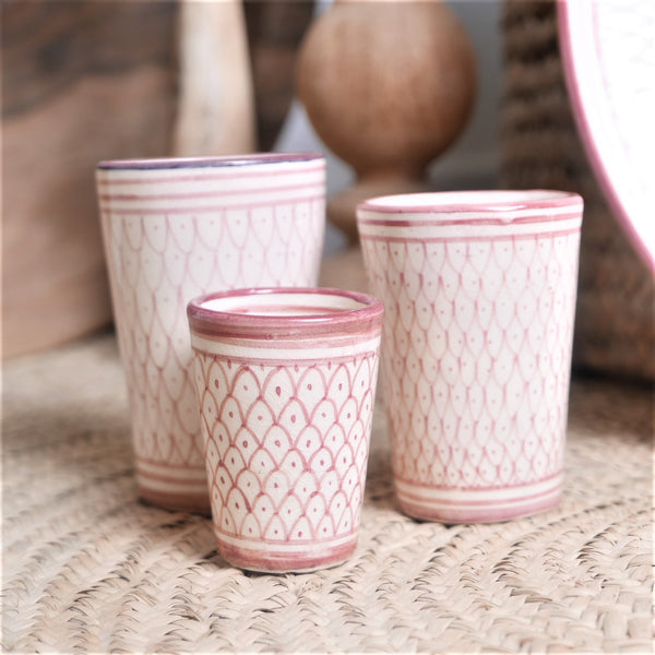 Vaso Rosa MH-Collection "Escamas"