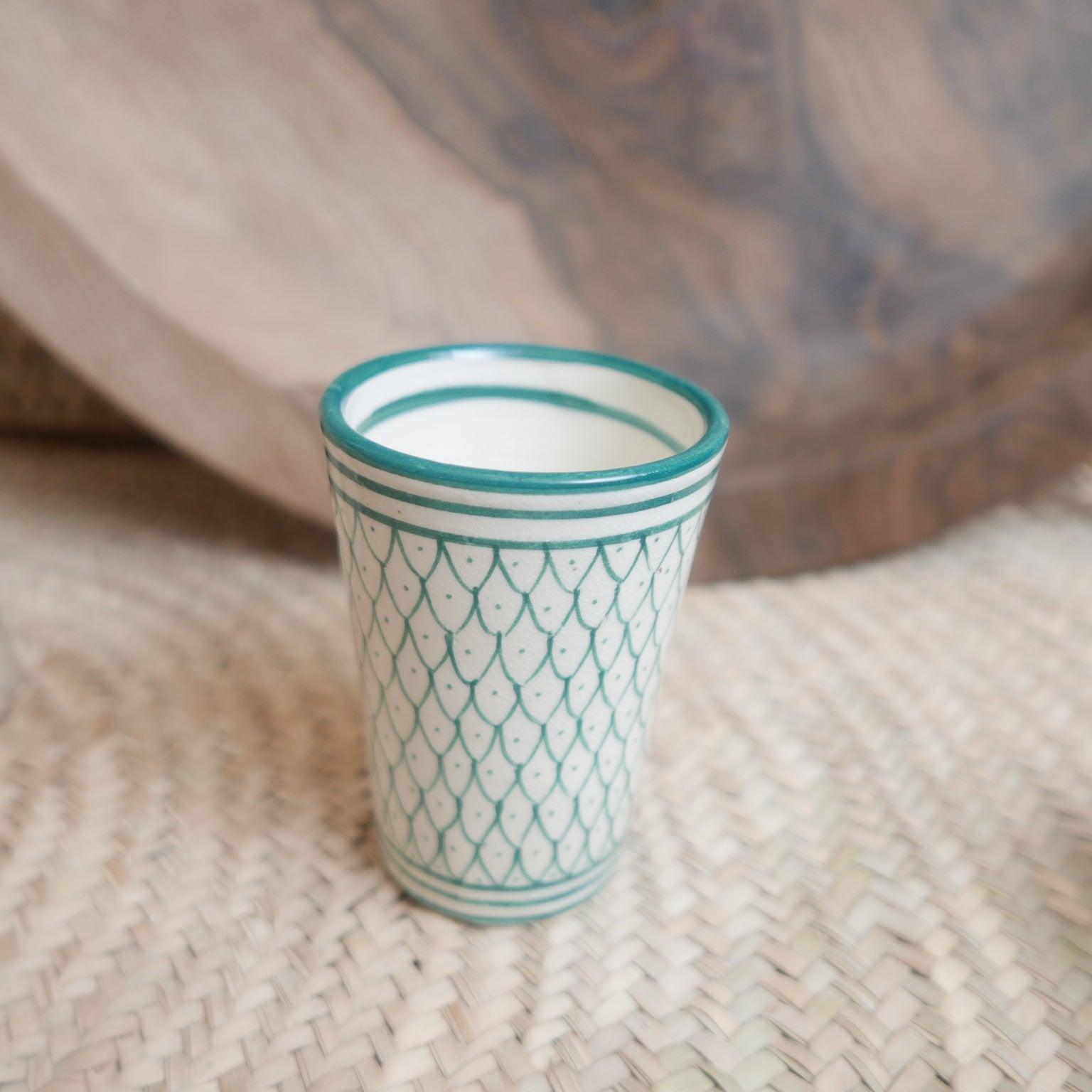 Vaso Verde Oscuro MH-Collection "Escamas"