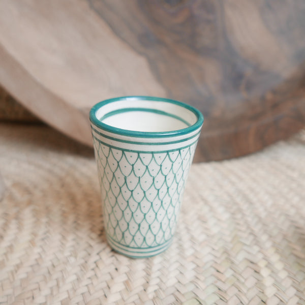 Vaso Verde Oscuro MH-Collection "Escamas"