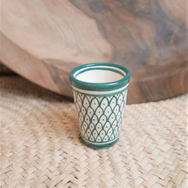 Vaso Verde Oscuro MH-Collection "Escamas"