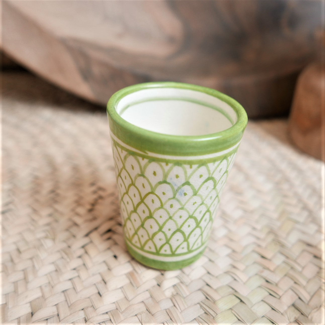 Vaso Verde Claro MH-Collection "Escamas"