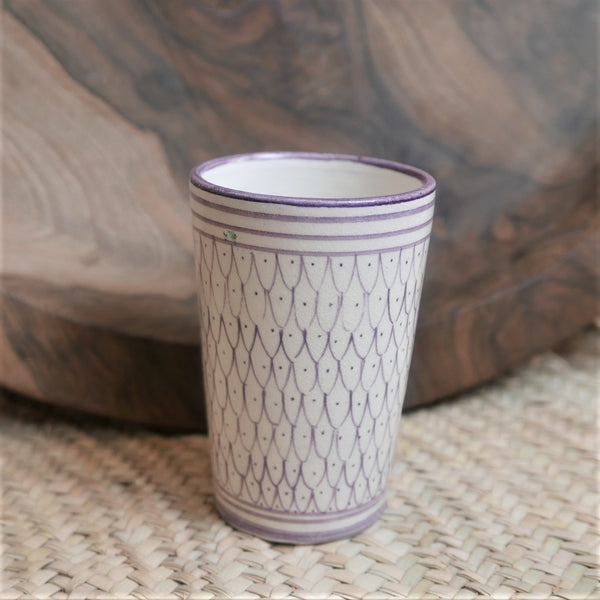 Vaso Morado MH-Collection "Escamas"