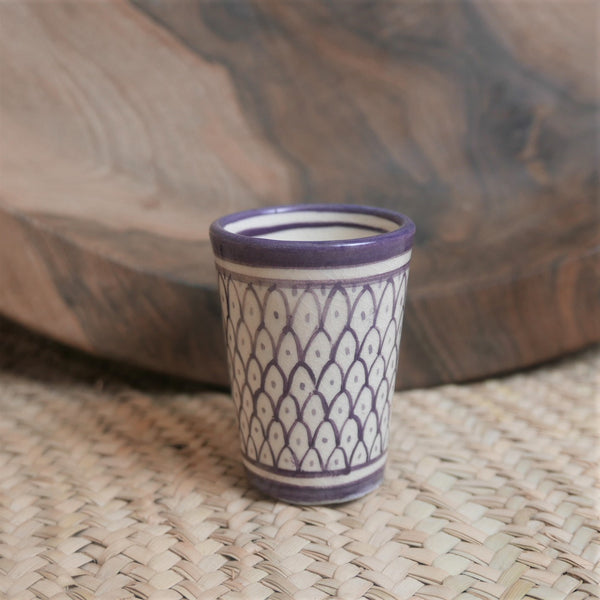 Vaso Morado MH-Collection "Escamas"