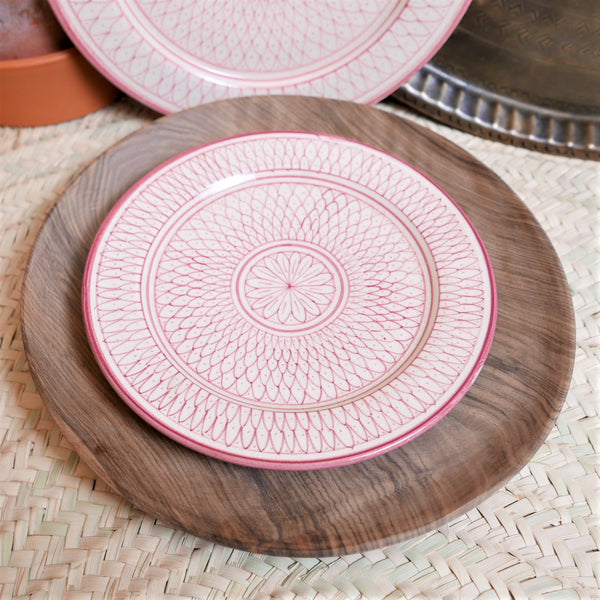 Plato Rosa MH-Collection "Escamas", ø 20 cm
