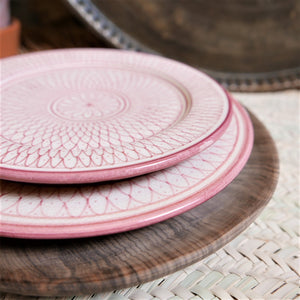 Plato Rosa MH-Collection "Escamas", ø 20 cm
