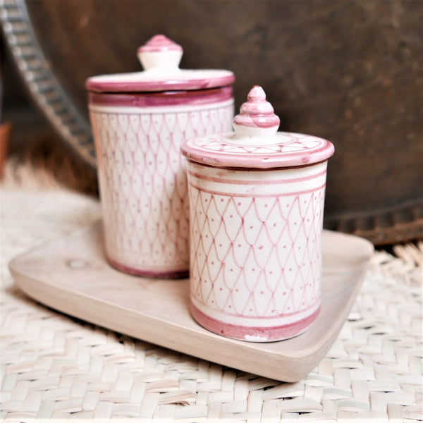 Tarro Rosa MH-Collection "Escamas"
