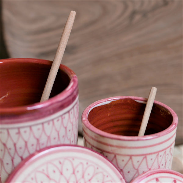 Tarro Rosa MH-Collection "Escamas"