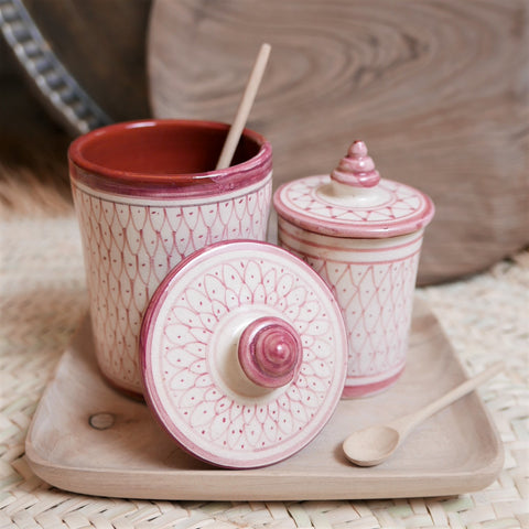 Tarro Rosa MH-Collection "Escamas"