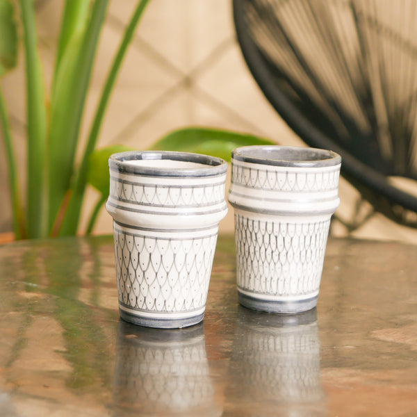 Vaso de Té Gris MH-Collection "Escamas"