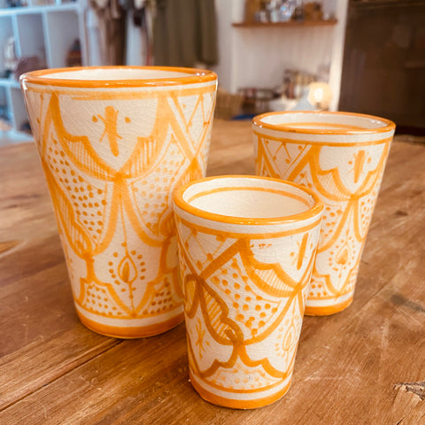 Vaso Classic Amarillo Mostaza MH-Collection
