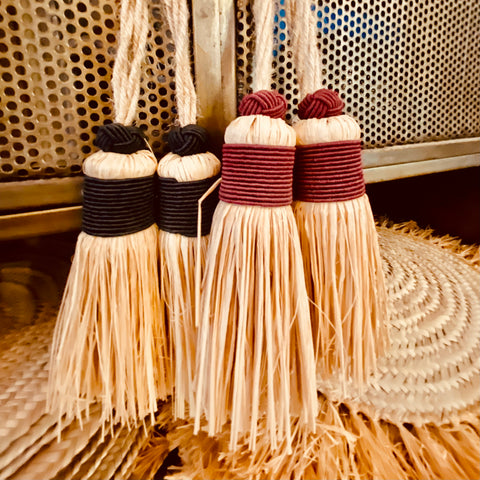 Pompón de Rafia